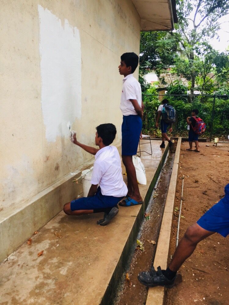 ගොඩනැගිලි අලංකරණය සහ  චිත්ර නිර්මාණය